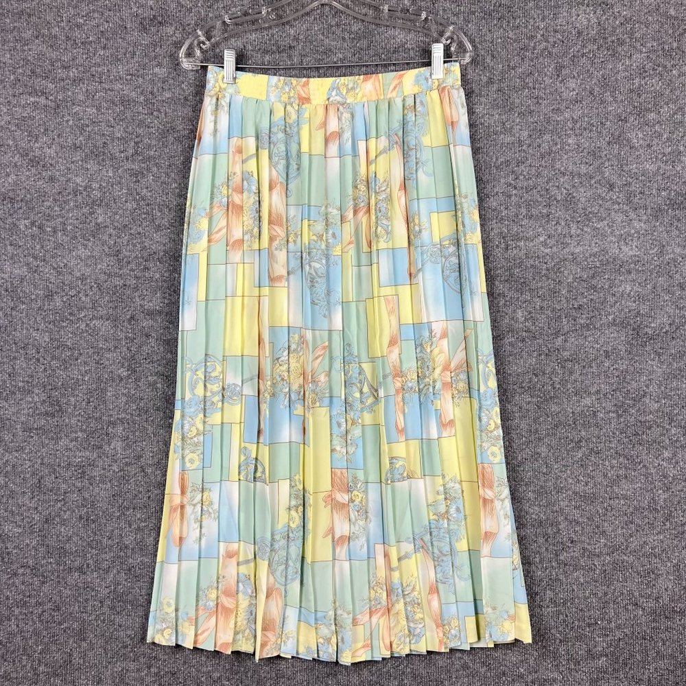 Vintage 60s size 14 Graff Californiawear Floral Skirt